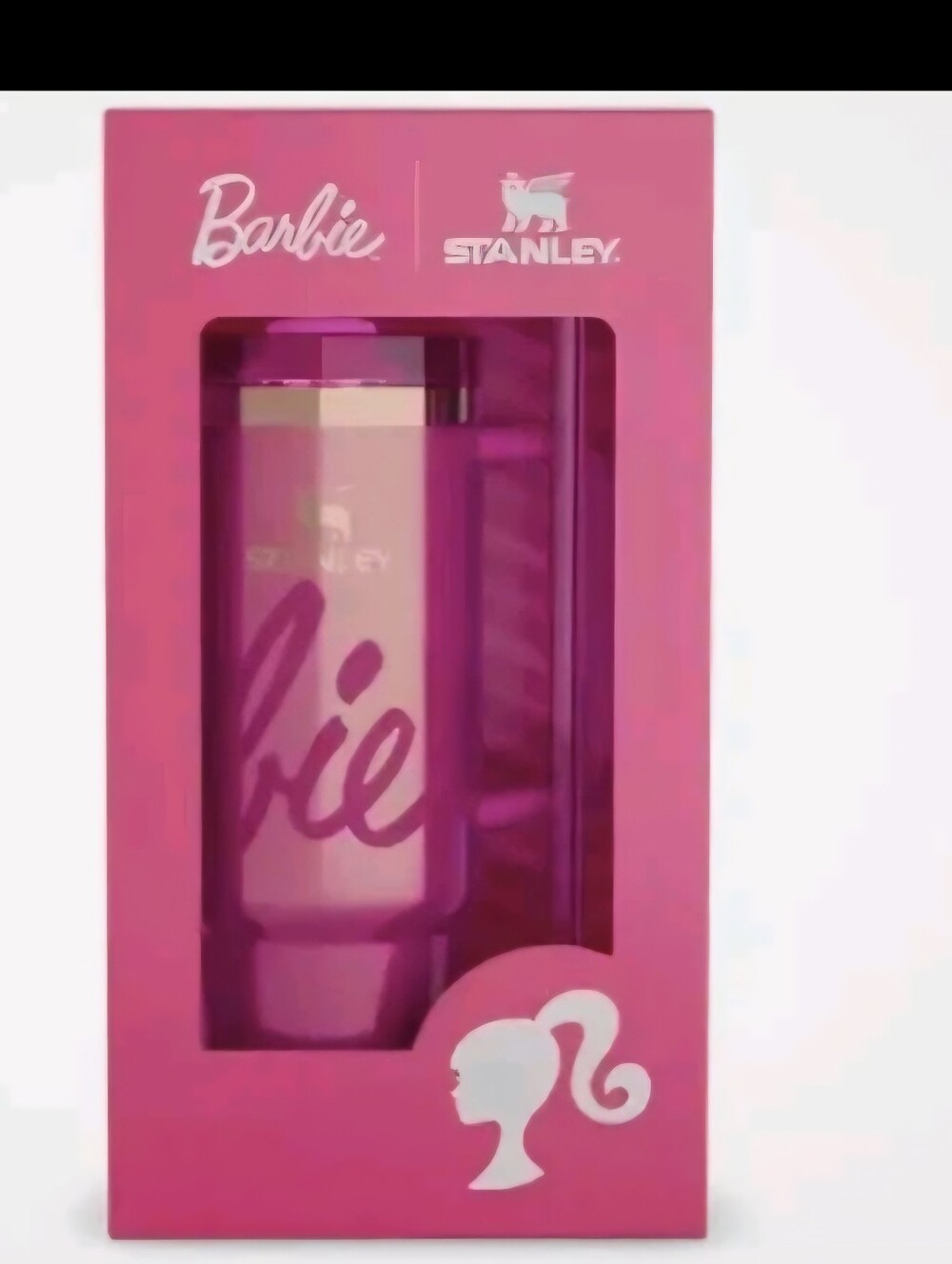 Barbie x Stanley Icon Quencher Tumbler Insulated NIB 30 Oz